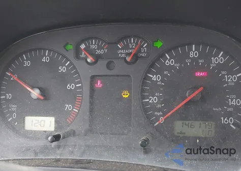 1999 Volkswagen Jetta Gls Vr6 from USA, damaged, VIN 3VWSE29M2XM064881